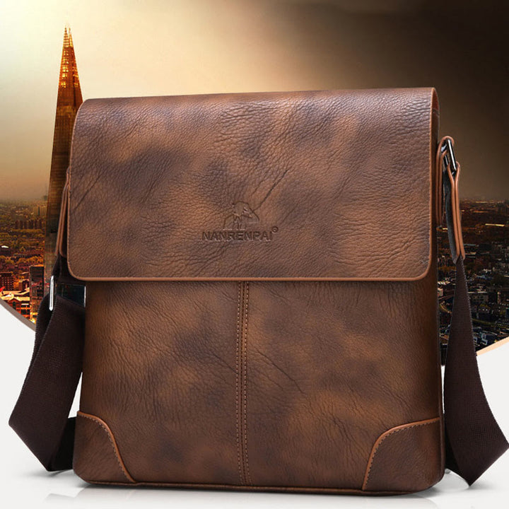 Messenger Bag For Men Business Gentlemen Style Crossbody Bag