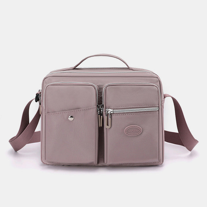 Lightweight Handbag Crossbody Purse Multi Pocket Travel Work Shoulder Messenger Bag