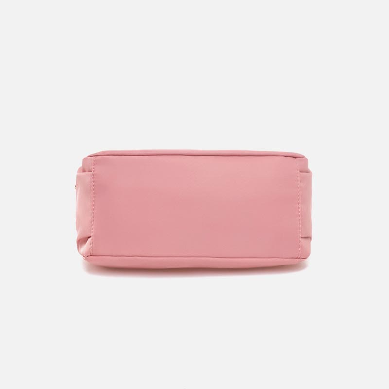 Crossbody Bag for Women Pink Lightweight Multi-Pocket Casual Shopping Handbag