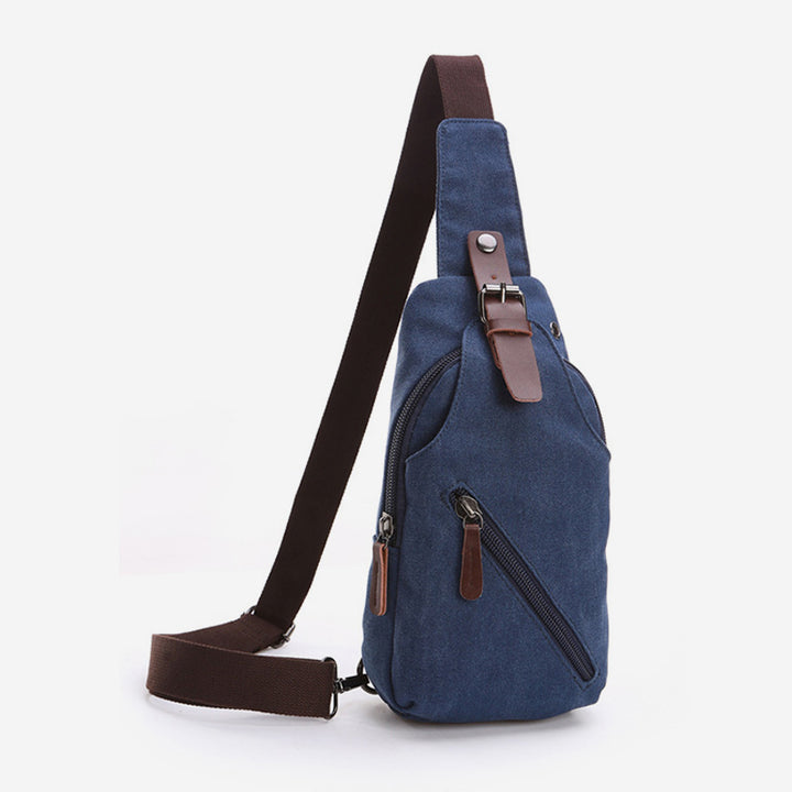 Multifunctional Vintage Canvas Sling Bag
