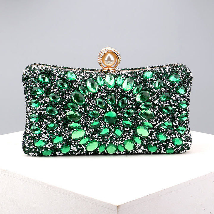 Diamond Encrusted Dinner Bag For Party Fashion Banquet Evening Bag