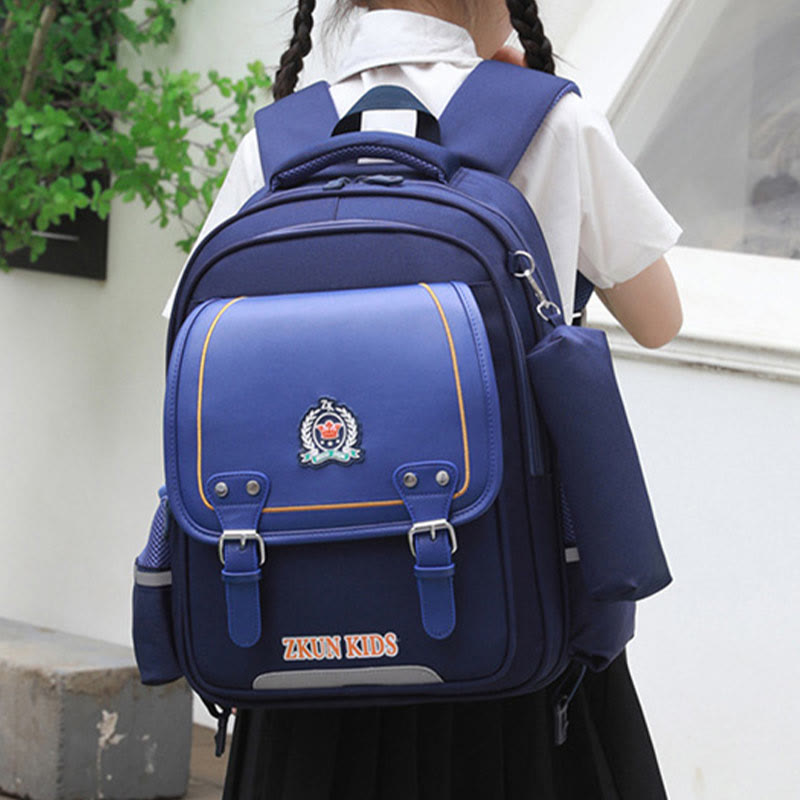 School Backpack For Kids Durable Waterproof Oxford Rolling School Bag