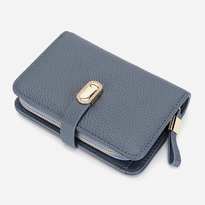 Wallet for Women Minimalist Multi-Slot Credit Card Holder Shopping Purse