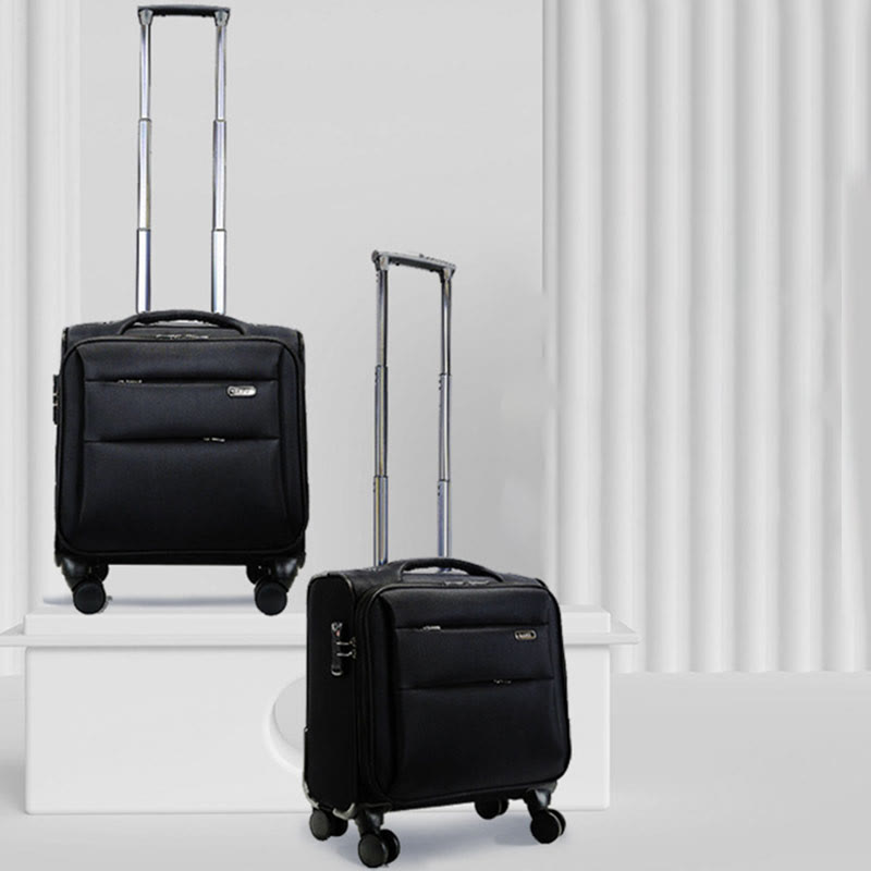 Small Luggage Trolley Case Multifunctional Oxford Wheel Bag For Travel
