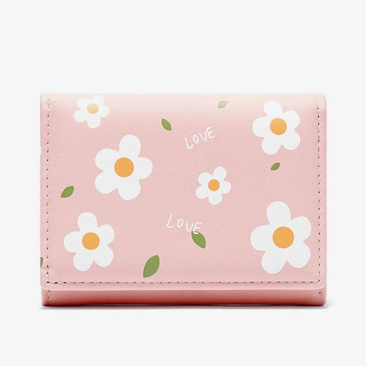 Multifunctional Flower Printing Wallet
