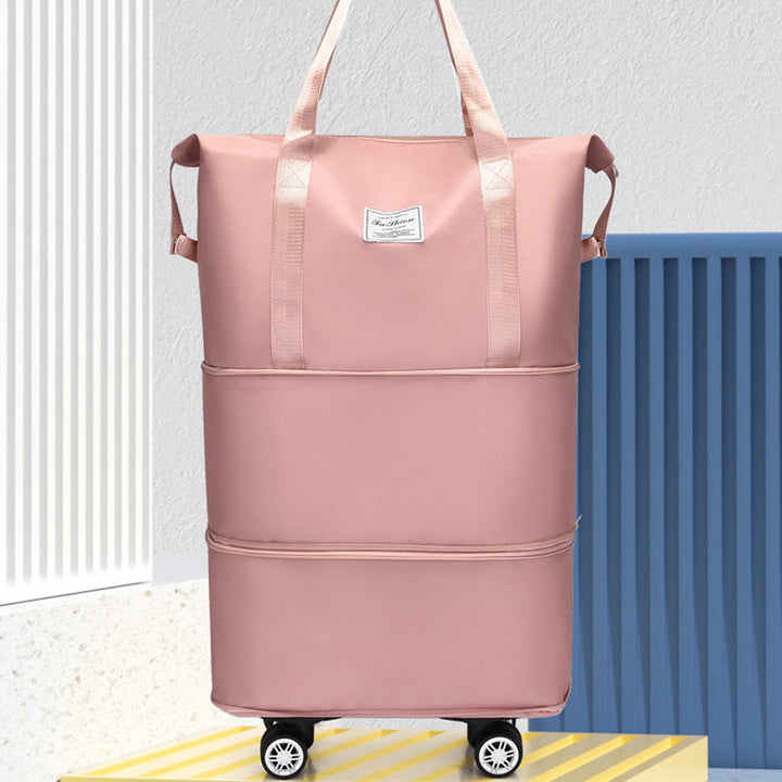 Large Short Trip Travel Bag Women Convenient Collapsible Duffel Bag