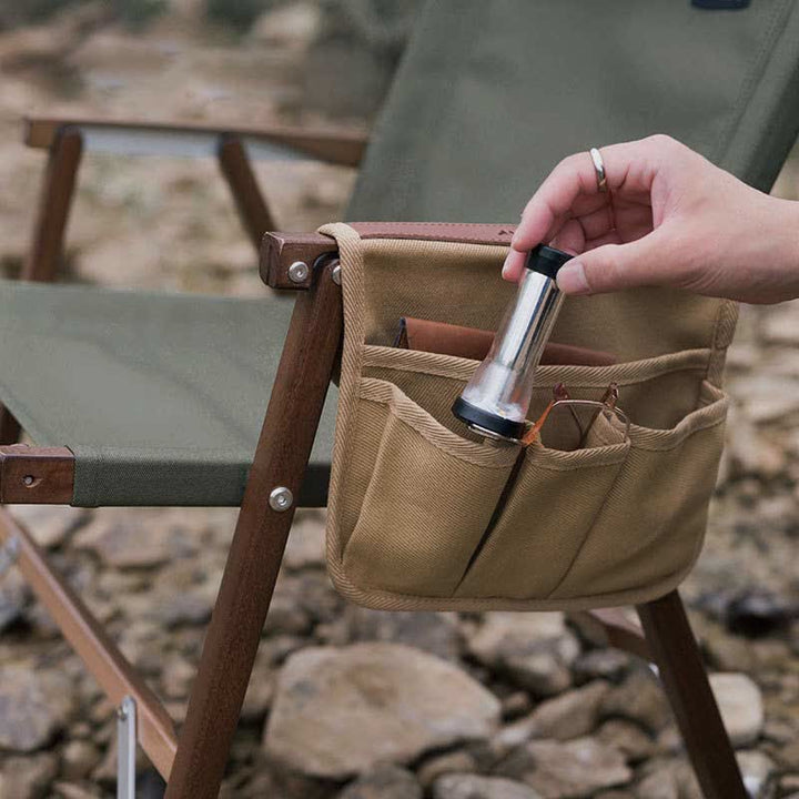 Outdoor Camping Chair Armrest Hanging Side Bag Multifunctional Storage Bag