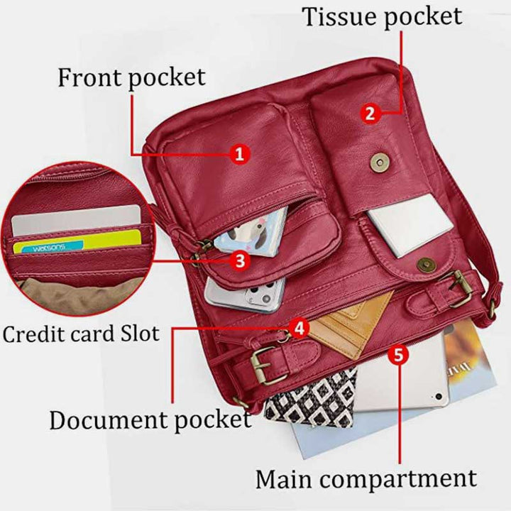 Large-Capacity Waterproof Crossbody Bag - image 1