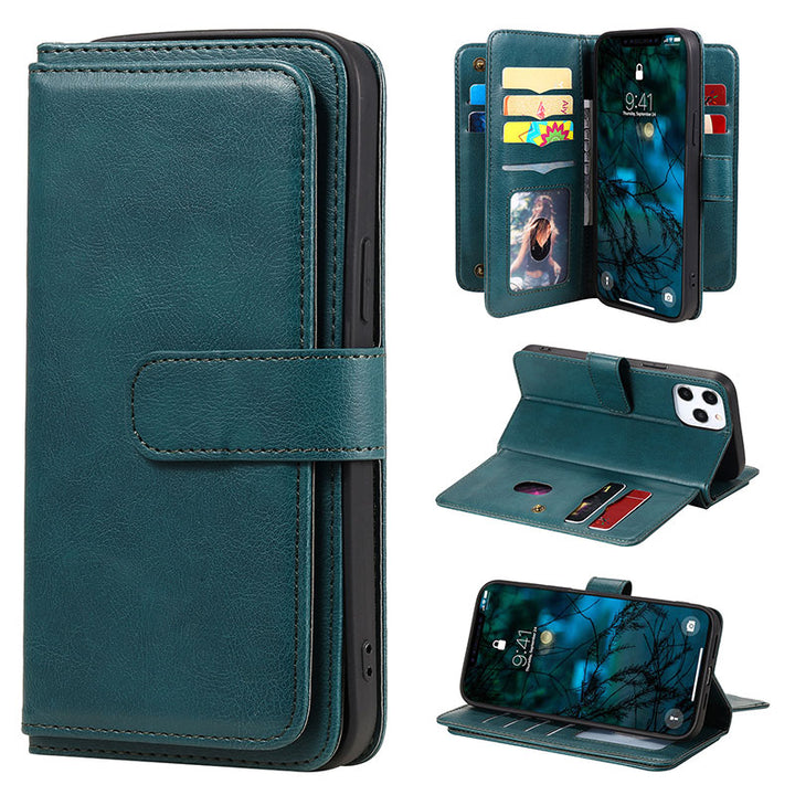 Wallet Case Lightweight Flip Case with Credit Card Holder - Teal - iPhone7/8/SE2020/6/6s - image 17