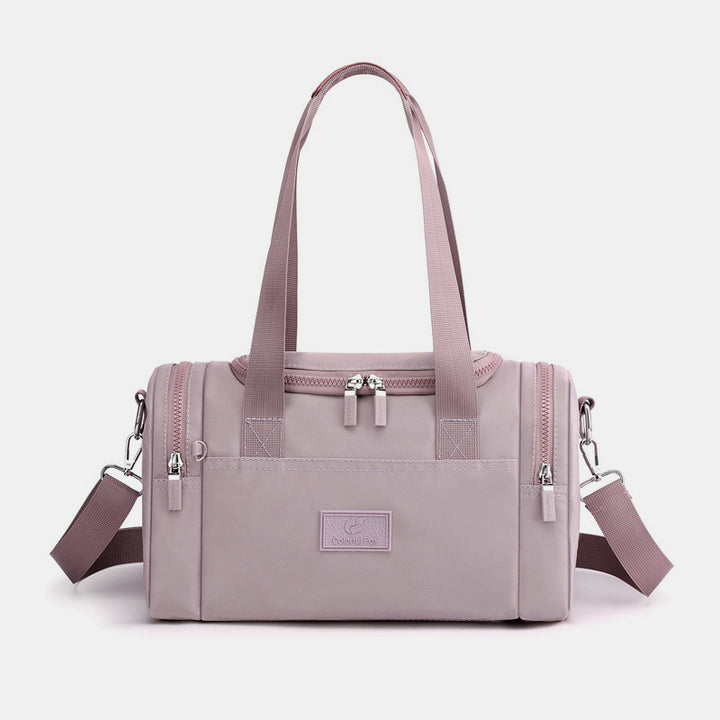 3 Way-Use Waterproof Large Capacity Casual Crossbody Bag  - Plum - image 18