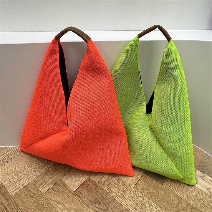 Shoulder Bag For Women Large Capacity Casual Splicing Large Bag