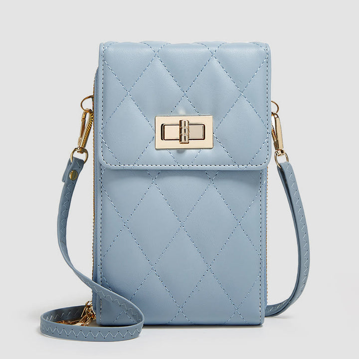 Phone Bag For Women Solid Color Slim Crossbody Coin Purse