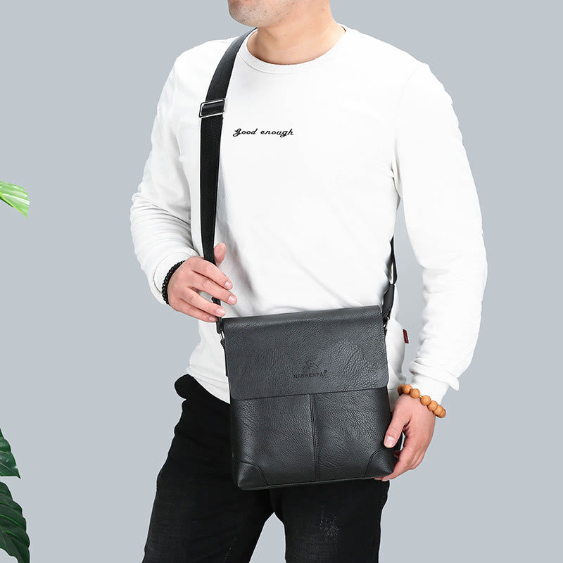 Messenger Bag For Men Business Gentlemen Style Crossbody Bag - image 4