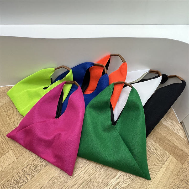 Shoulder Bag For Women Large Capacity Casual Splicing Large Bag
