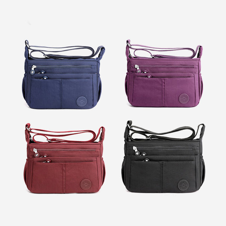 Multi-Pocket Large Capacity Waterproof Casual Crossbody Bag Shoulder Bag