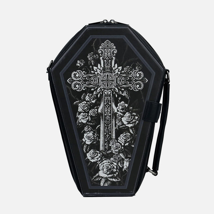 Funny Printing Crossbody Bag For Party Leather Shoulder Bag