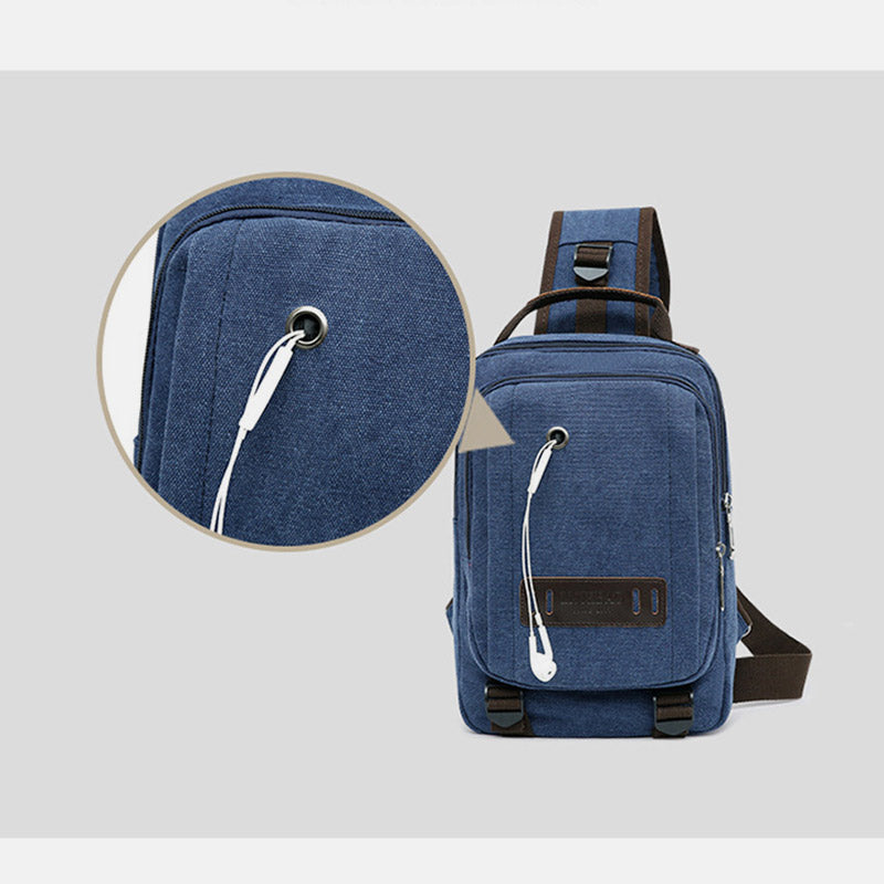 Large Capacity Retro Crossbody Bag Sling Bag