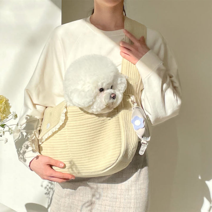 Pet Carrier For Small Animal Portable Outdoor Crossbody Bag