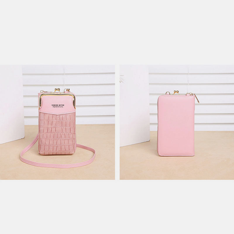 Small Crossbody Cell Phone Purse for Women Mini Shoulder Bag Wallet