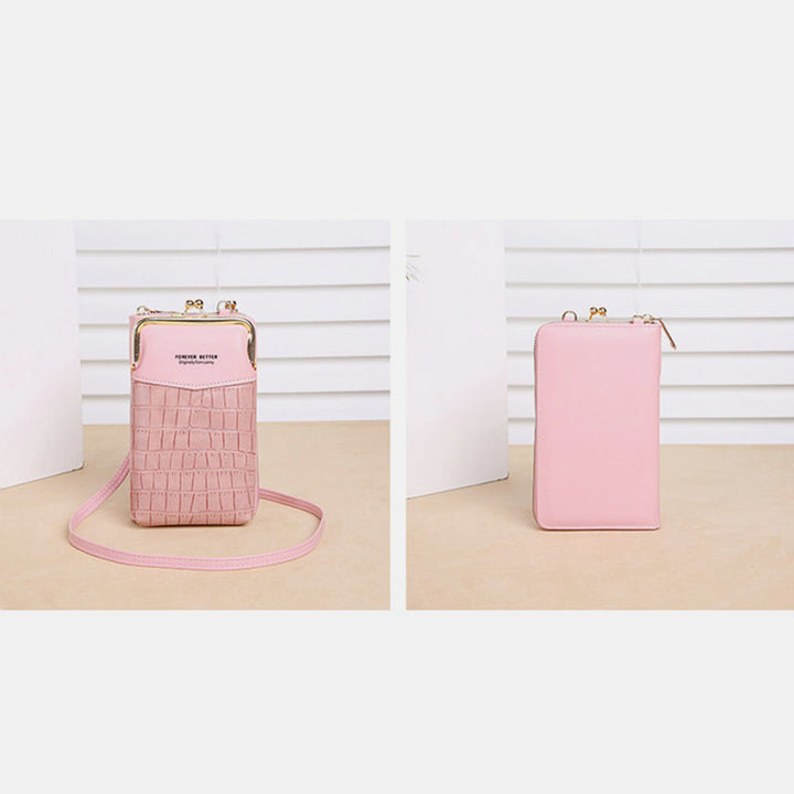 Small Crossbody Cell Phone Purse for Women Mini Shoulder Bag Wallet
