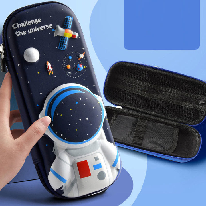 Pencil Case For Kids Astronaut Pattern Cute School Case