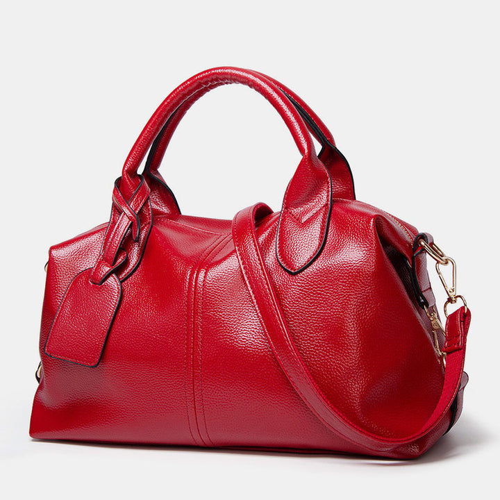 Large Capacity Elegant Boston Style Tote Bag
