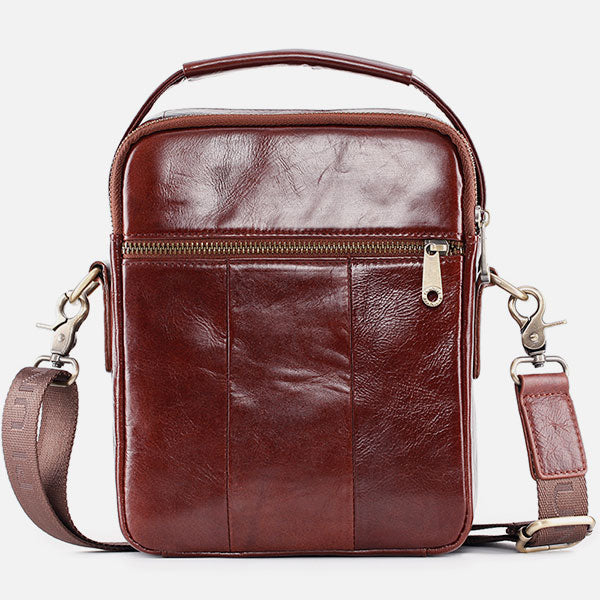 Large Capacity Multifunctional Leather Crossbody Bag