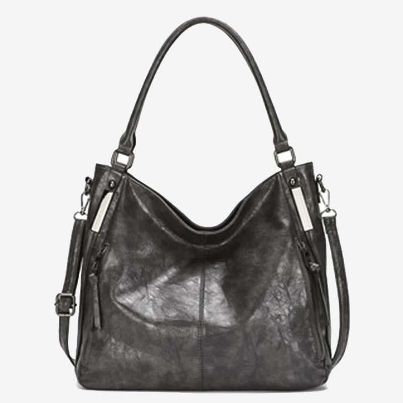 Leather Hobo Handbags for Women Designer Shoulder Purses Crossbody Tote
