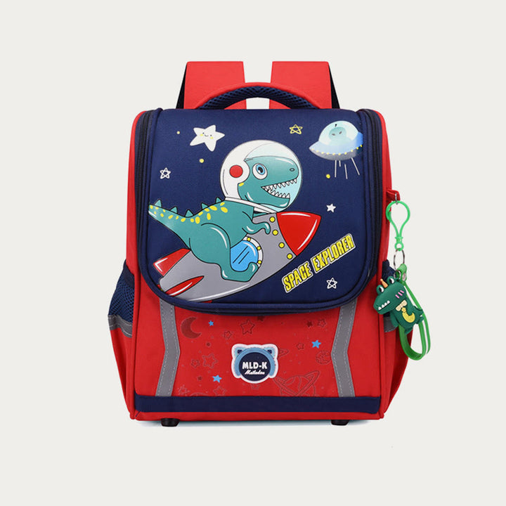 Backpack For Kids Cute Cartoon Unicorn Dinosaur Oxford Schoolbag