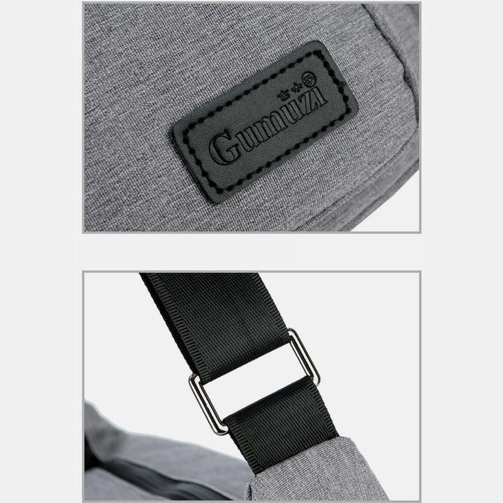 Multi-Function Large Capacity Water-Resistant Crossbody Bag