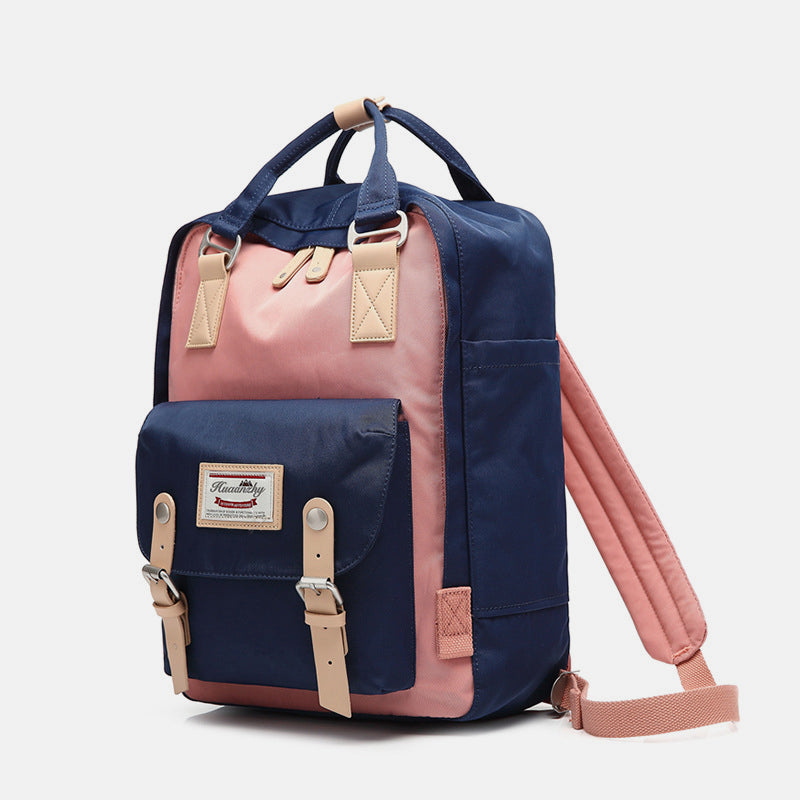 Large Multi-Pocket College Vinatge Travel Bakcpack