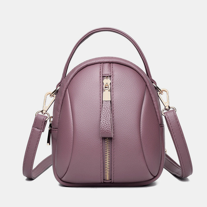 Multifunctional Elegant Solid Phone Bag With Earphone Hole