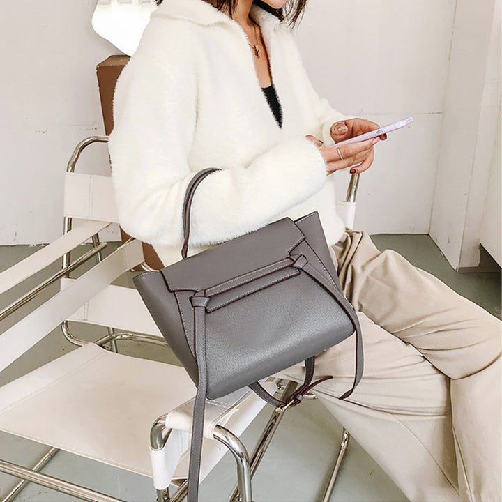 Women Fashion Crossbody Purse Satchel Large Solid Color Shoulder Handbag