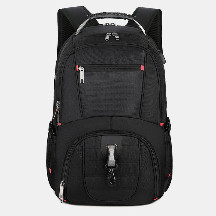 Extra Large Multi Pocket Business Laptop Backpack with USB Charger