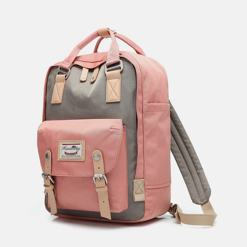 Large Multi-Pocket College Vinatge Travel Bakcpack