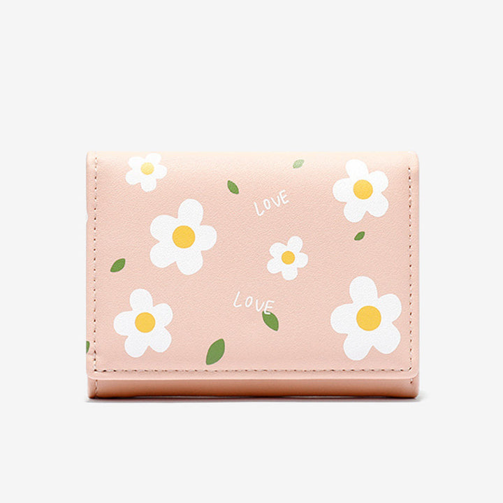 Multifunctional Flower Printing Wallet