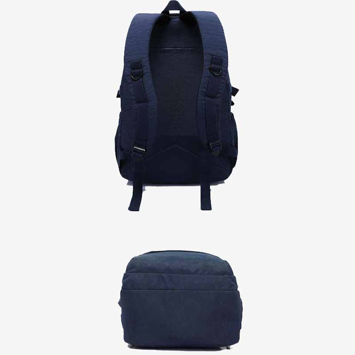 Simple Student Backpack Short Travel Durable Waterproof Nylon Dapack