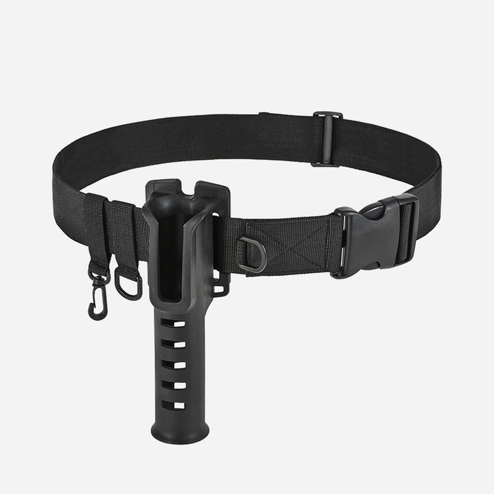 Belt Fishing Bag For Outdoor Adjustable Waist Rod Holder