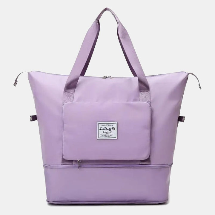 <Shipped within 24 hours> Versatile Duffel Bag Foldable Tote Handbag for Sports Travel