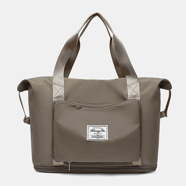 <Shipped within 24 hours> Versatile Duffel Bag Foldable Tote Handbag for Sports Travel
