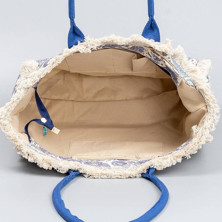 Tote Bag for Women Large Capacity Priting Bohemian Shoulder Bag