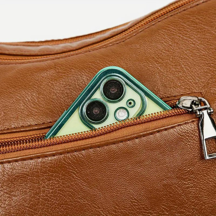 Crossbody Bag For Women Twist Design Plain Color Classic Purse