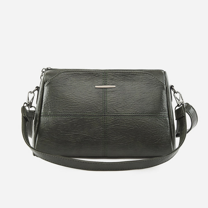 Simple Underarm Bag For Women Commuter Double Strap Crossbody Purse