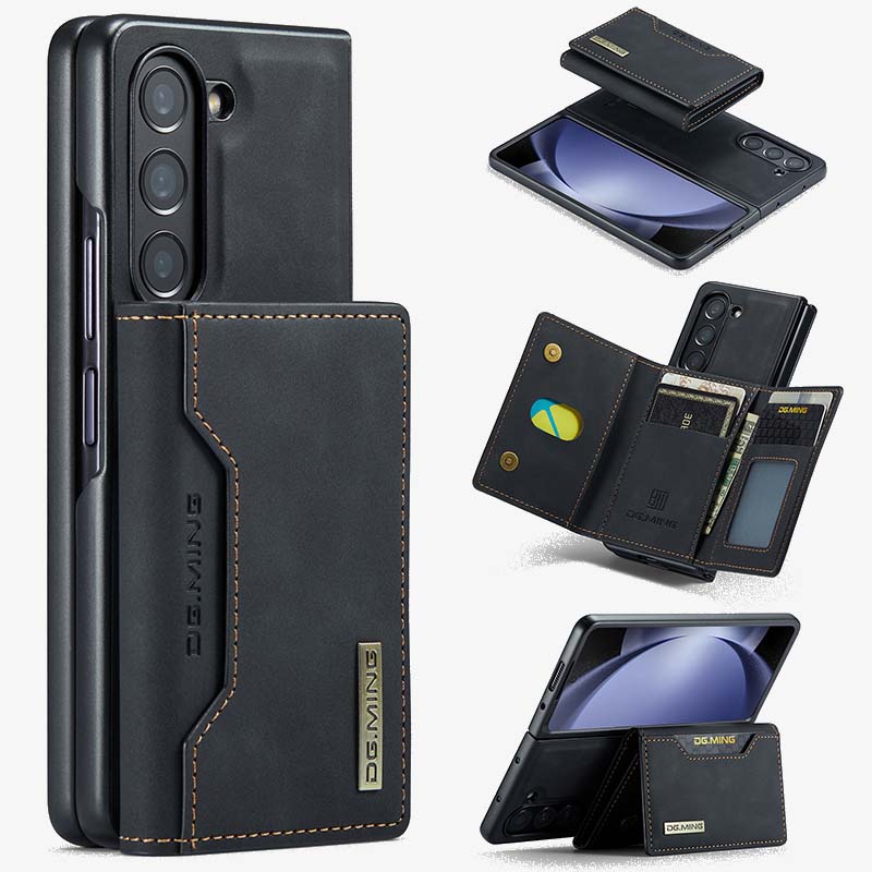 Samsung Fold Magnetic Card Case Protective Leather Phone Case