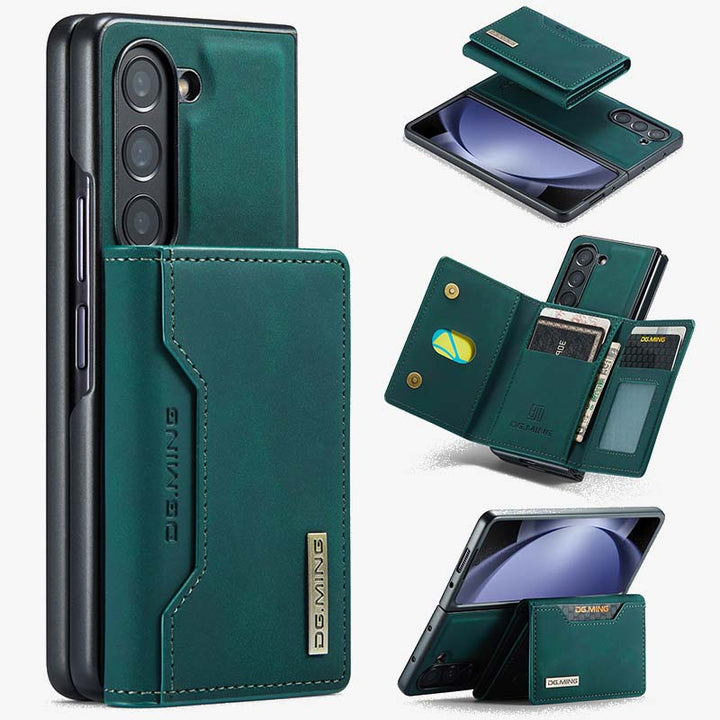 Samsung Fold Magnetic Card Case Protective Leather Phone Case