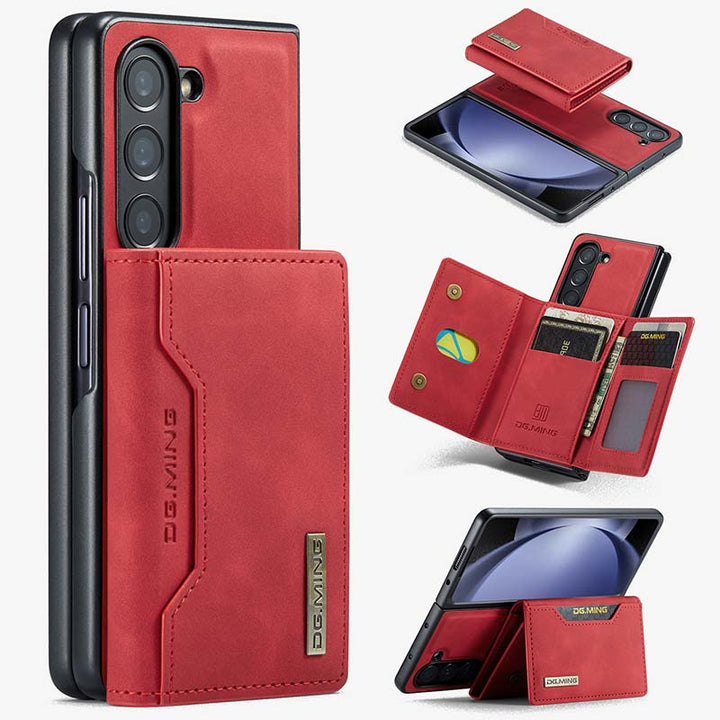 Samsung Fold Magnetic Card Case Protective Leather Phone Case