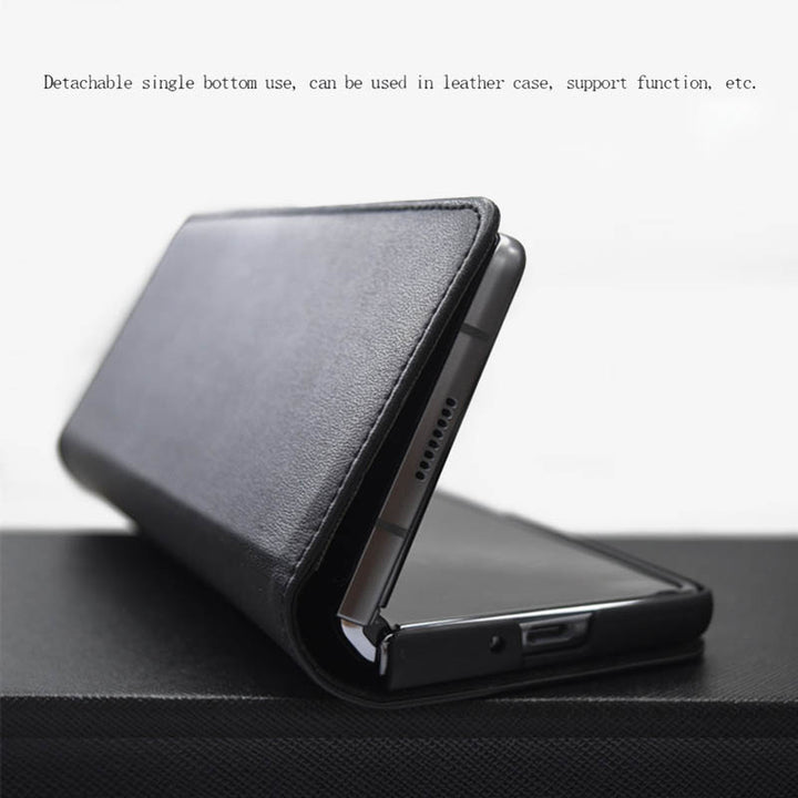 Samsung Z Fold 2/3/4/5/6 Split Clamshell Leather Phone Case - image 6