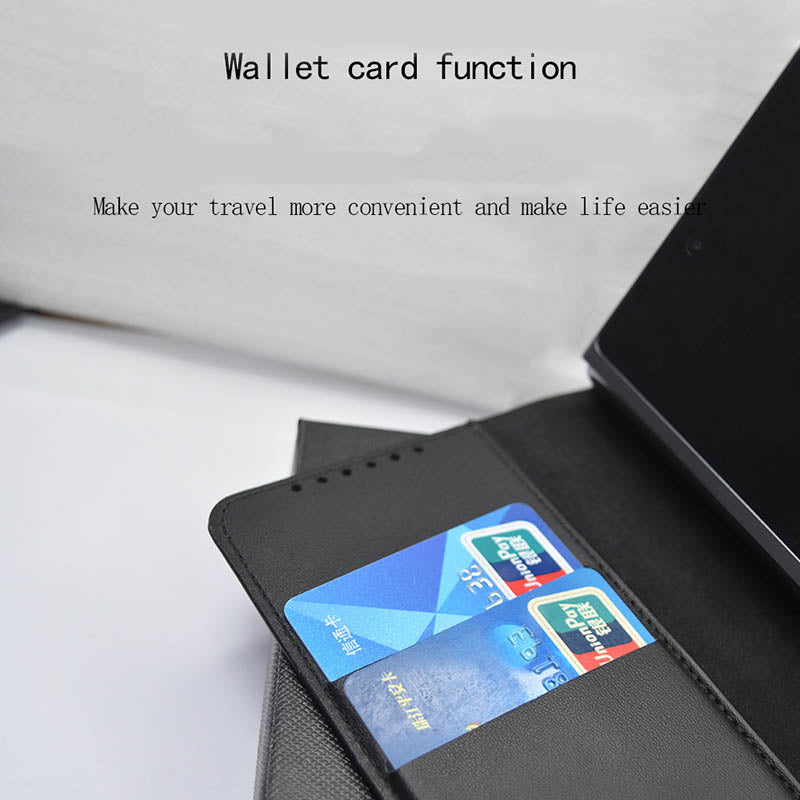 Samsung Z Fold 2/3/4/5/6 Split Clamshell Leather Phone Case - image 1