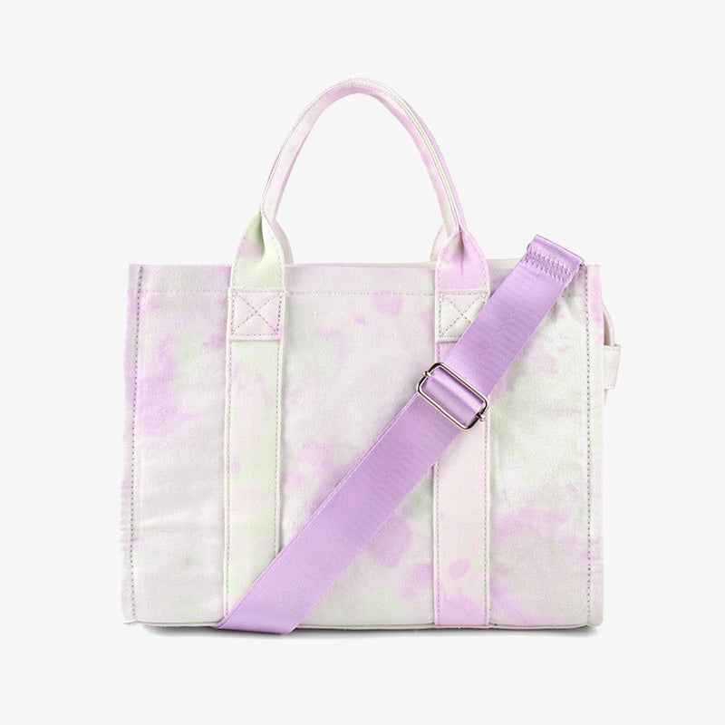 Canvas Tote For Women Commuter Ethnic Strap Crossbody Handbag