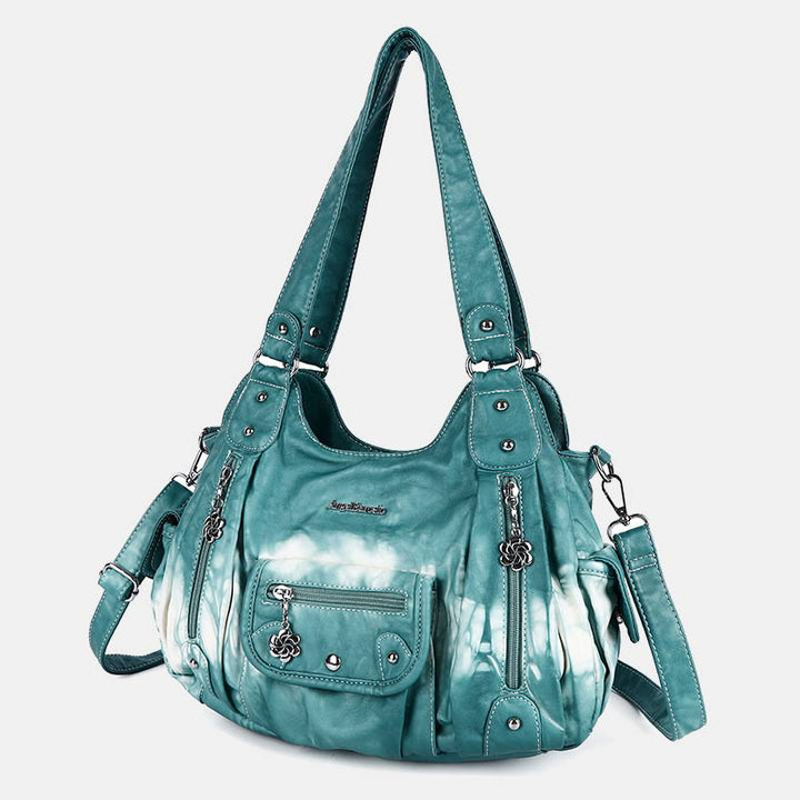 Multi-Pocket Travel Messenger Shoulder Bag